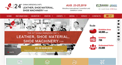 Desktop Screenshot of chinaleatherfair.com